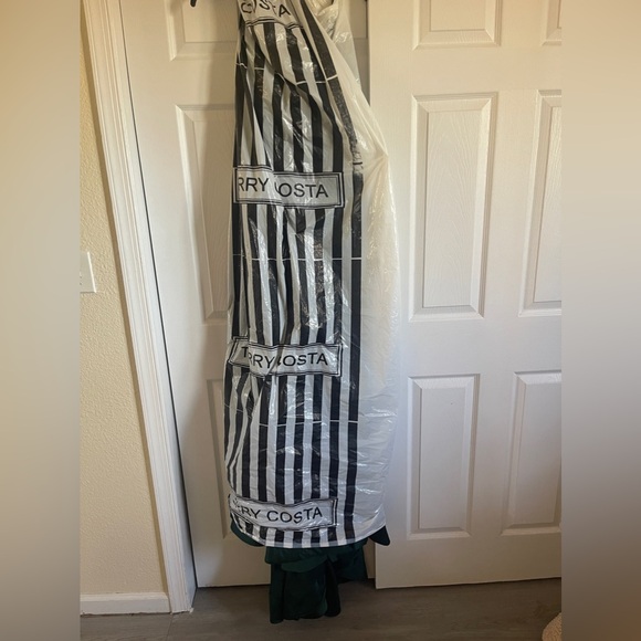 Strappy Back Satin Ballgown - Picture 7 of 15